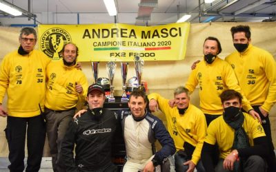 IL TEAM RUOTE SCOPERTE MOTORSPORT CONQUISTA IL TITOLO NELLA CLASSE F2000 CON ANDREA MASCI